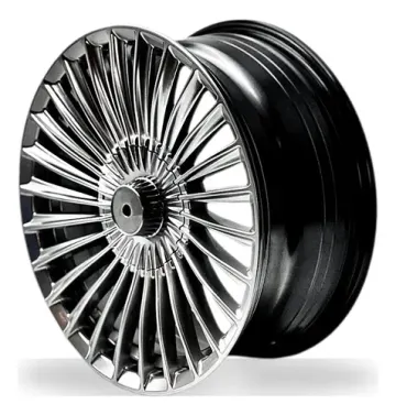 Jogo de quatro rodas aro 17 furação 5x112 com desenho estilo Maybach