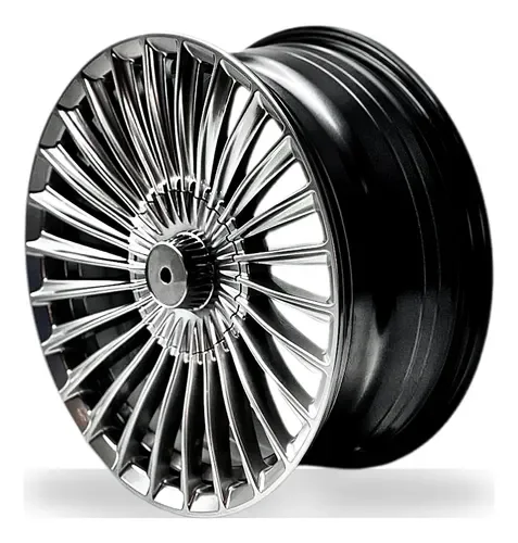 Jogo de quatro rodas aro 17 furação 5x112 com desenho estilo Maybach